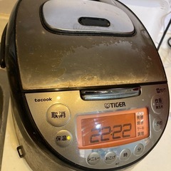 無料で差し上げます。タイガー　IH炊飯器　　完全動作品の画像
