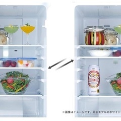 【超美品】ハイセンス 冷蔵庫 幅49cm 175L ホワイト HR-D1701W 2ドア 右開き 大容量冷蔵室122Lの画像