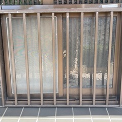 （決まりました）アルミサッシ 差し上げます