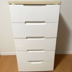 アイリスオーヤマ ウッドトップチェスト