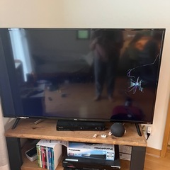 お話し中　テレビ　ジャンク　TCL 50インチ