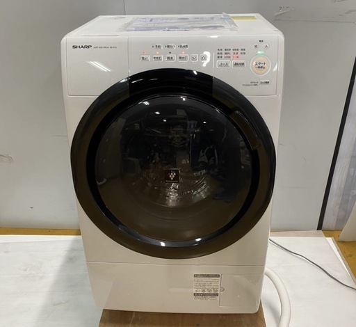 激安美品✨2022年製ドラム式洗濯機乾燥機　SHARP 　配達無料