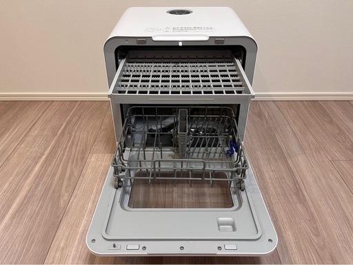 siroca 食洗機/美品/工事不要/オートオープン機能で効率よく乾燥