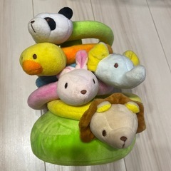 輪投げおもちゃ エドインター ふわふわなげっこ ラトル 