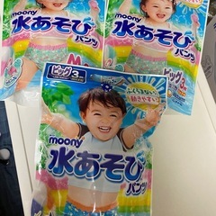 ムーニー 水遊びパンツ M3枚 ビッグ5枚 おむつ 
