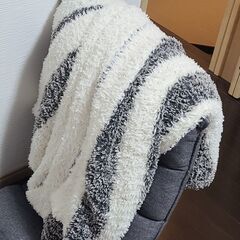【ニトリ】手編みブランケット・毛布