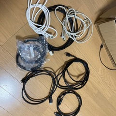 TVアンテナ線　HDMIケーブルなど