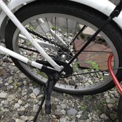 折りたたみ自転車の画像