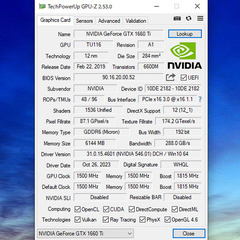 PALiT GTX1660Ti StormX OC 6GBの画像