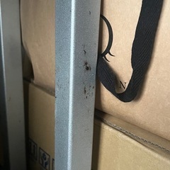 ニトリカウンターテーブル茶色ブラウンの画像