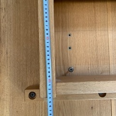 原木テーブルの画像