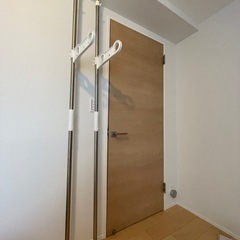 【値下げ】物干し用つっぱり棒１セットの画像