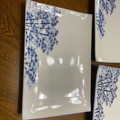 角皿５枚セット　竹の画像