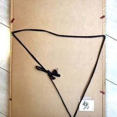 油彩キムラキタロウ「憩」額縁43×35.5cmの画像