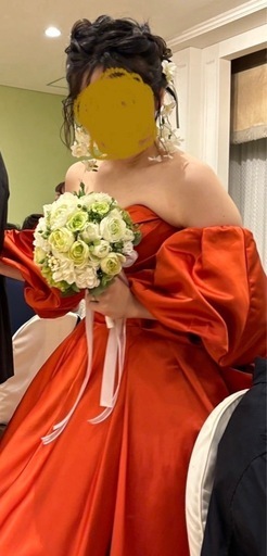 テラコッタ　カラードレス