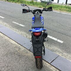 福山市 瀬戸町 ヤマハ XT125X 低走行5545km 吹け上がり良好 セル/キック付き 快速モタード タイヤバリ山 通勤 通学 カスタムベースにも の画像