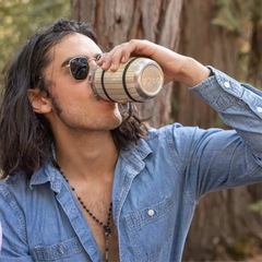 【新品】日本未発売 ORCA タンブラー 12oz(約354ml) ウイスキー樽　White Oakカラーの画像
