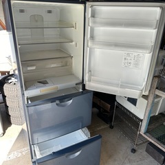 中古 三菱電気冷蔵庫MR-YL35CK　冷凍室１　冷蔵室１　野菜室１の画像