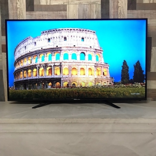 即日受渡❣️ 4K55型液晶モニター　スピーカー搭載30500円