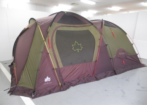 30日で掲載終了気になる方はお早めに　LOGOS プレミアム PANELグレートド ウーブルXL-AF マットシートセット ロゴス 2ルームキャンプテント