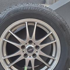 スタッドレスタイヤ　ホイール付き　195.65R.15