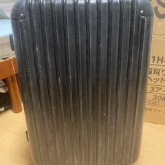 【ジャンク品】スーツケース　黒　