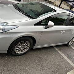 プリウスS　プッシュスタート　バックカメラ　社外ナビ　ETC　車検無しの画像