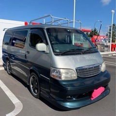 100系　ハイエース　旧車　フルエアロ