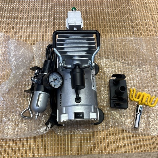 AIRTEX コンプレッサー　エアパワーネイルバリューセット付属品多数