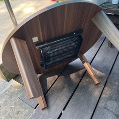 丸テーブル　こたつの画像