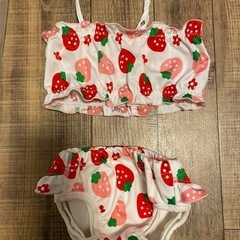 女の子　水着80-90cm mikihouse
