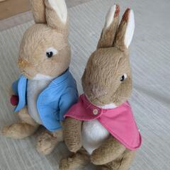 ☆お取引中☆【値下げ】ピーターラビット　ぬいぐるみの画像