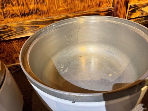 ④パロマ 業務用ガス炊飯器 5升用