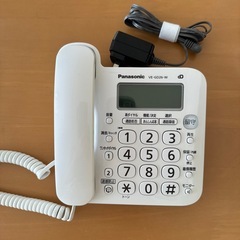 Panasonic コードレス電話機　VE-GD26-wの画像