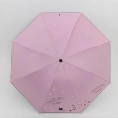【新品未開封】折りたたみ傘　晴雨兼用UV撥水加工