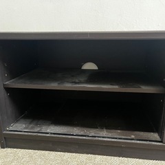 木製テレビ台の画像