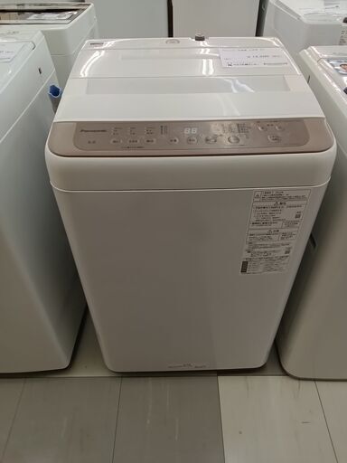 ★ジモティ割あり★ Panasonic  洗濯機  22年製  6.0kg 動作確認／クリーニング済み TC904