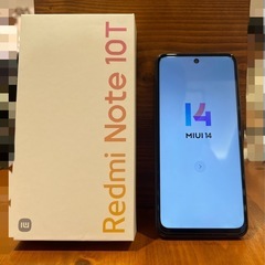 【お渡し済み】ソフトバンク Redmi Note 10T Azu...