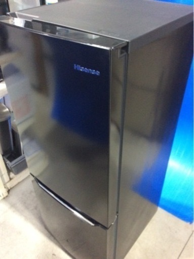 Hisense  150L  2ドア 冷凍冷蔵庫  HR-D15CB  2020年製