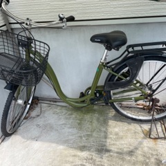 (引渡者さん決定)前輪パンク変速つき自転車