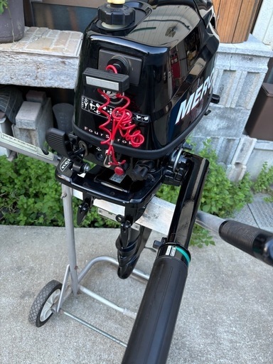 マーキュリー 5馬力 4スト S足 美品 ▪️船外機ヤマハトーハツスズキ