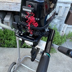 マーキュリー　5馬力　4スト　S足　美品　▪️船外機ヤマハトーハツスズキアルミボートの画像