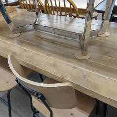 ☆3点ダイニングセット/ナチュラル/インダストリアル風/おしゃれ