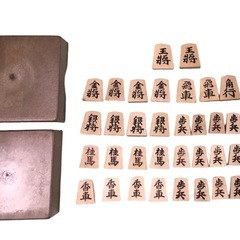 Do-030将棋盤・将棋駒セット　木製折りたたみ盤　木製駒 の画像