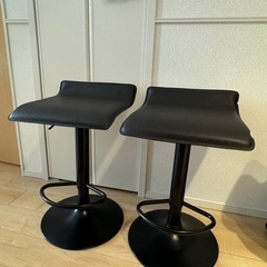 カウンターチェア 2脚セット