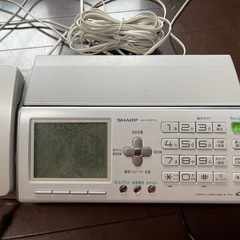 シャープ　ファクシミリ