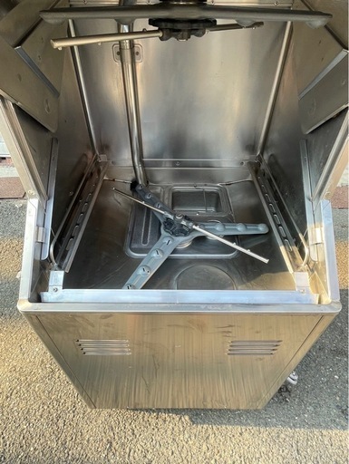【動確済み】2017年 ホシザキ 業務用 食器洗浄機 JWE-450RUB3-R 三相 200V 50/60Hz 605×635×13