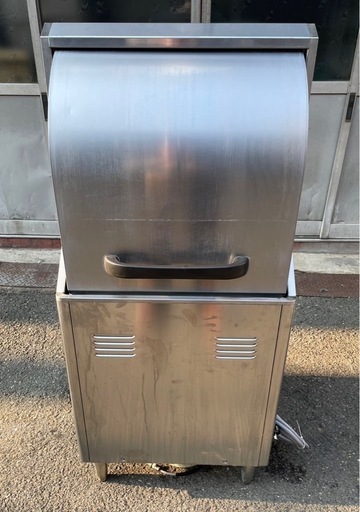 【動確済み】2017年 ホシザキ 業務用 食器洗浄機 JWE-450RUB3-R 三相 200V 50/60Hz 605×635×1355 食洗機 業務用食洗機 大阪発