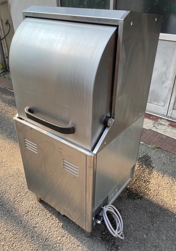 【動確済み】2017年 ホシザキ 業務用 食器洗浄機 JWE-450RUB3-R 三相 200V 50/60Hz 605×635×13