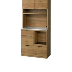 【チェル専用】 ADDAY(アディ)　キッチンボード W820 展示品 ウニコ ADDAY アディ キッチンボード W820 オーク突板